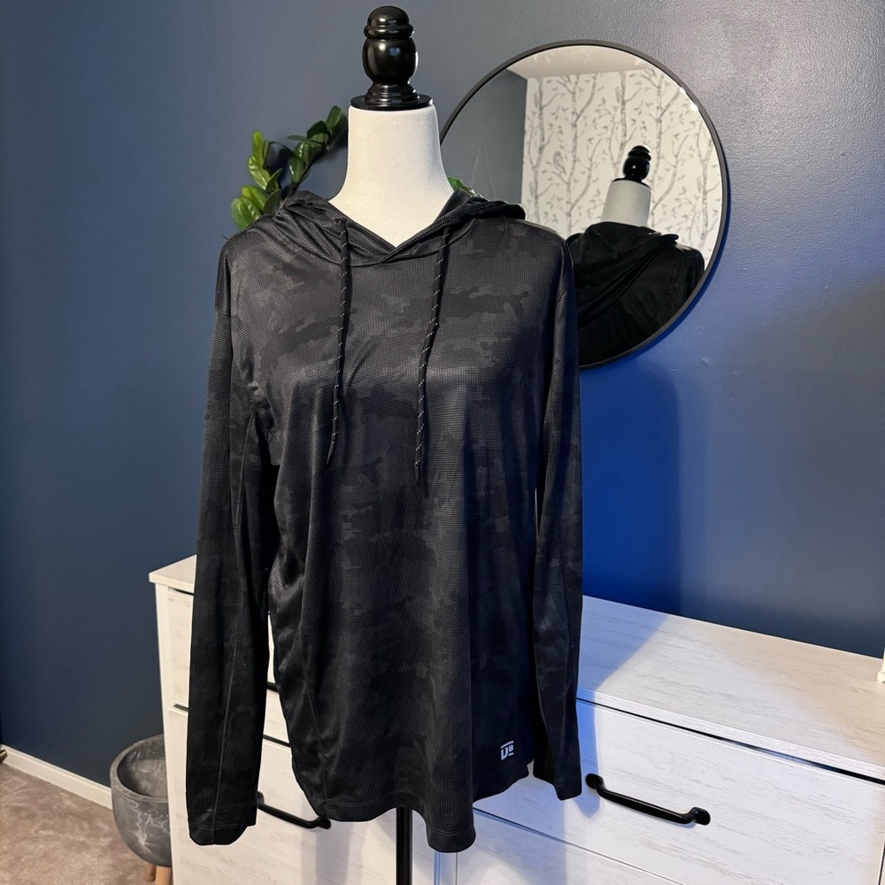 NWT - Dark Black Performance Hoodie
